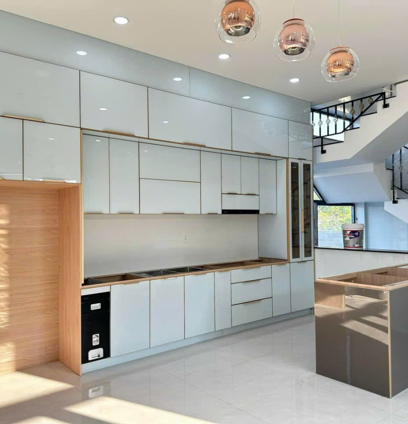 Bếp nhôm kính mẫu 03