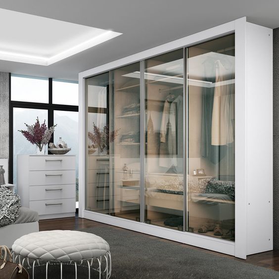 Thi công tủ quần áo nhôm kính: thi công nhôm kính Cần Giuộc