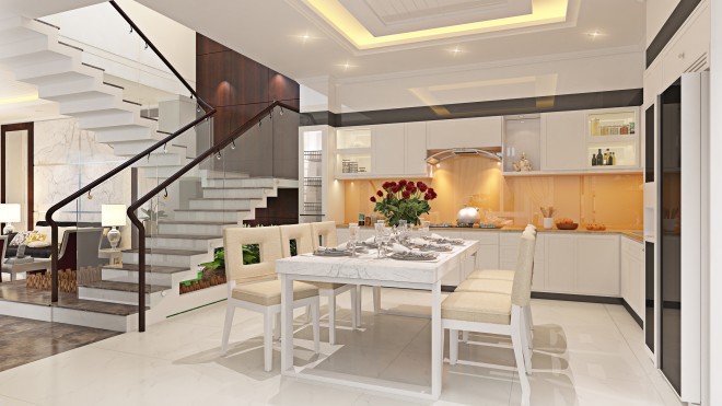 Lợi ích khi lựa chọn Phan Phú Door thi công cầu thang nhôm kính Nhà Bè