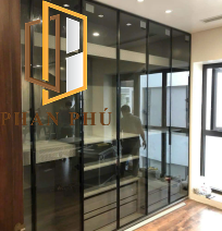 Cánh kính tủ quần áo, tủ rượu mẫu 03