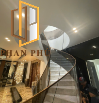 Lan can cầu thang mẫu 05