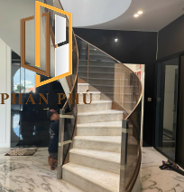 Lan can cầu thang mẫu 05