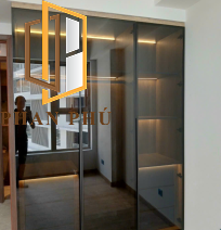 Cánh kính tủ quần áo, tủ rượu mẫu 06