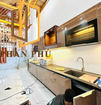 Bếp nhôm kính mẫu 02