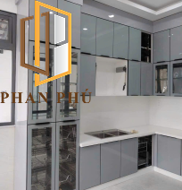 Bếp nhôm kính mẫu 07