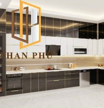 Bếp nhôm kính mẫu 06