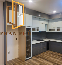 Bếp nhôm kính mẫu 08
