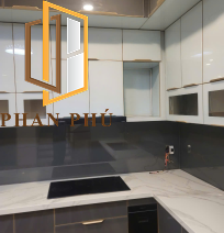 Bếp nhôm kính mẫu 08
