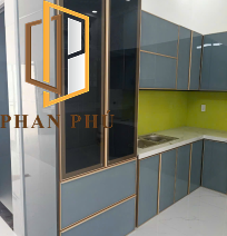 Bếp nhôm kính mẫu 05