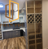 Bếp nhôm kính mẫu 08