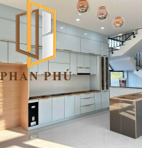 Bếp nhôm kính mẫu 03
