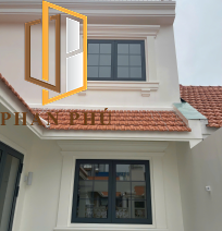 Cửa nhôm kính mẫu 04