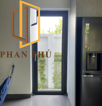 Cửa nhôm kính mẫu 02