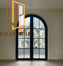 Cửa nhôm kính mẫu 05