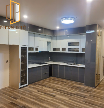 Bếp nhôm kính mẫu 08